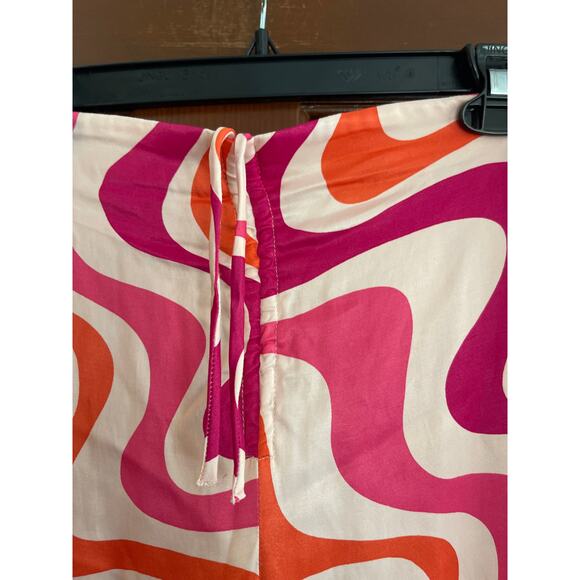 Zara 70’s groovy print flare pants size small - Picture 3 of 6